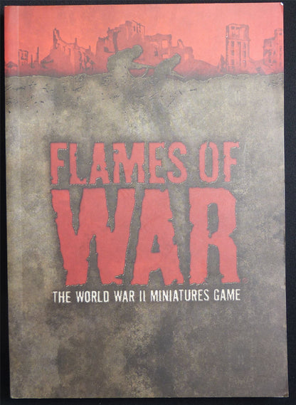 Flames of War: WW2 Miniatures Game - Rulebook Softback #C7