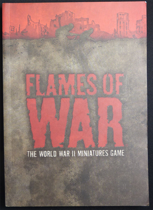Flames of War: WW2 Miniatures Game - Rulebook Softback #C7