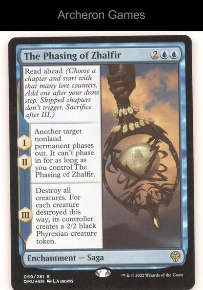 The Phasing of Zhalfir 59 R MTG Card Promo Pack: Dominaria United