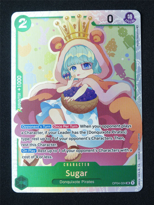 Sugar OP04-024 SR Foil - One Piece Card #927