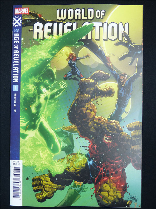 WORLD of Revelation #1 Age of Revelation Variant - Dec 2025 Marvel Comic #4X0