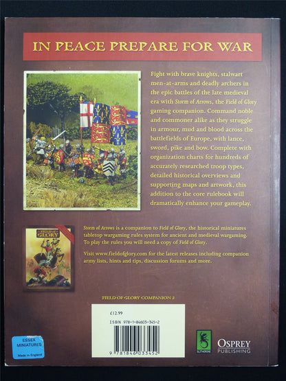 Storm of Arrows: Field of Glory Gaming Companion - Book Softback #MU