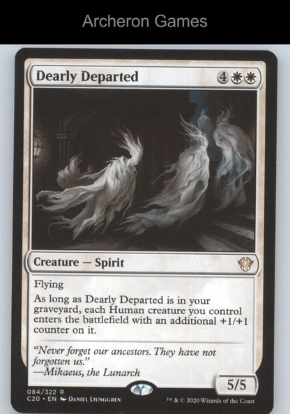 Dearly Departed 84 R MTG Card Commander: Innistrad: Midnight Hunt