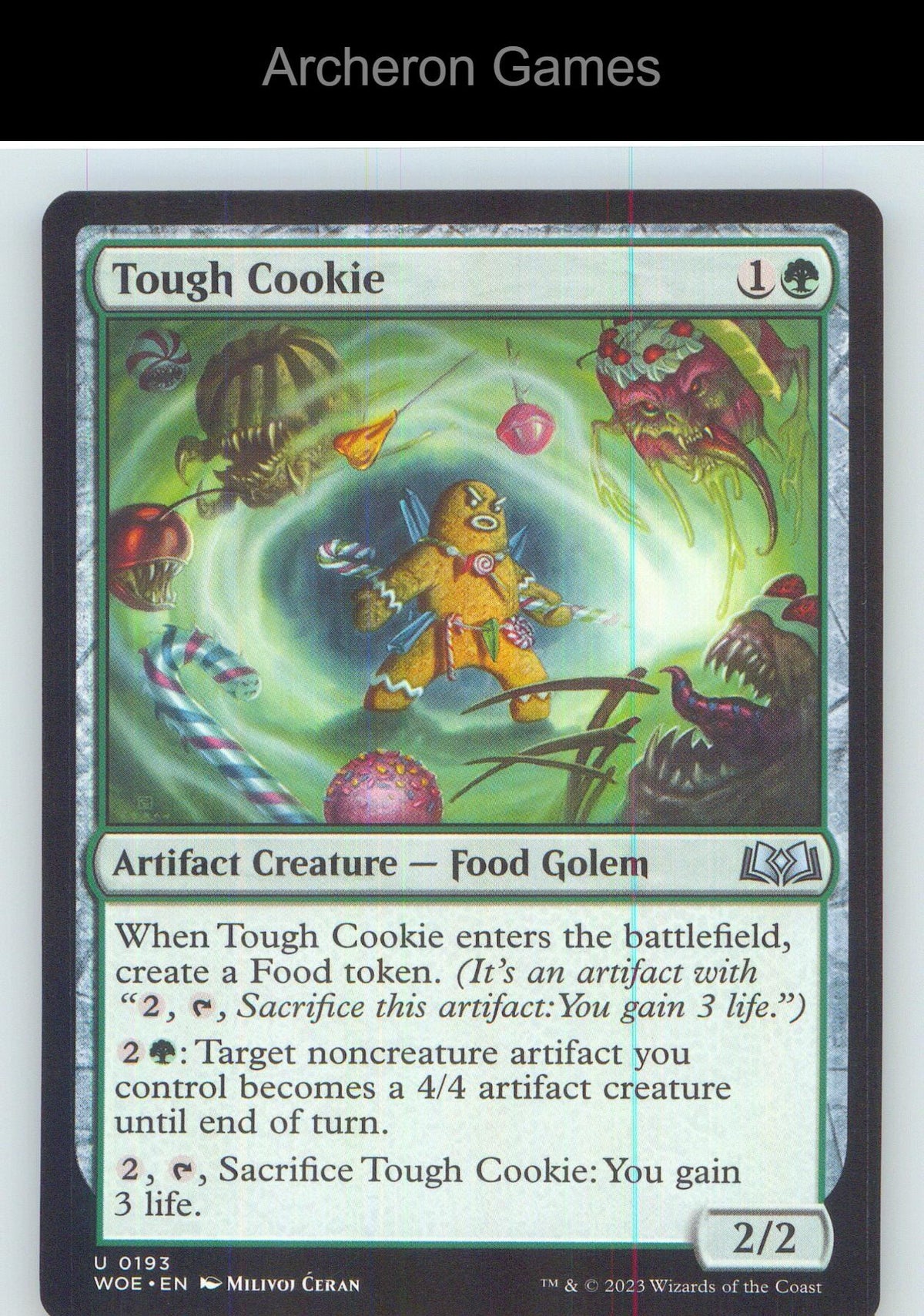 Tough Cookie WOE 193 UC MTG Card NM/EX+