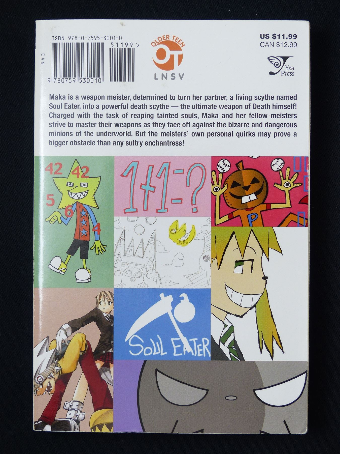 Soul Eater volume 1 - Yen Press Manga #2F0