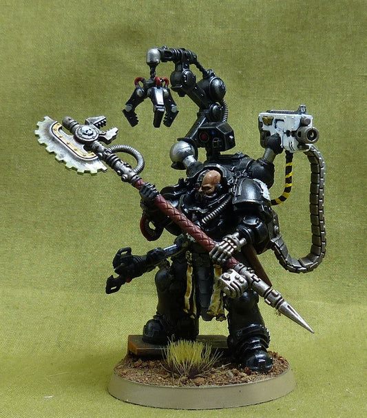 Iron Father Feirros painted - Iron Hands - Warhammer Horus Heresy #1HK