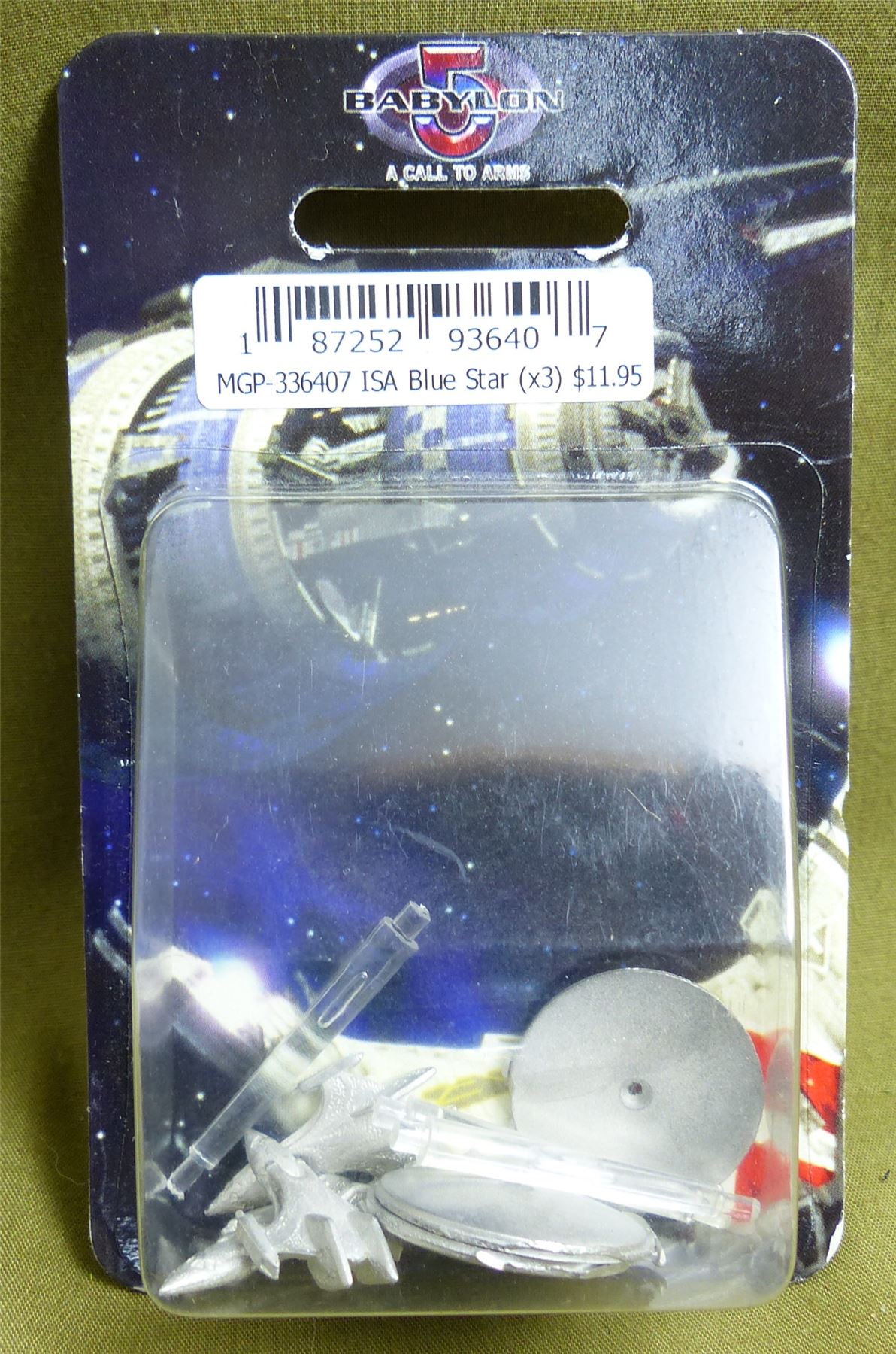 Classic Metal ISA Blue Star Blister - Babylon 5: Call to Arms Miniatures #2LP