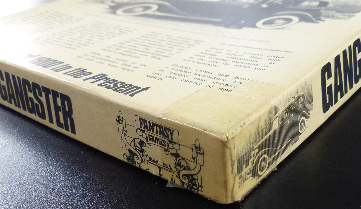 Gangster! 1900 Periods Classic Roleplaying Game OOP #1XR