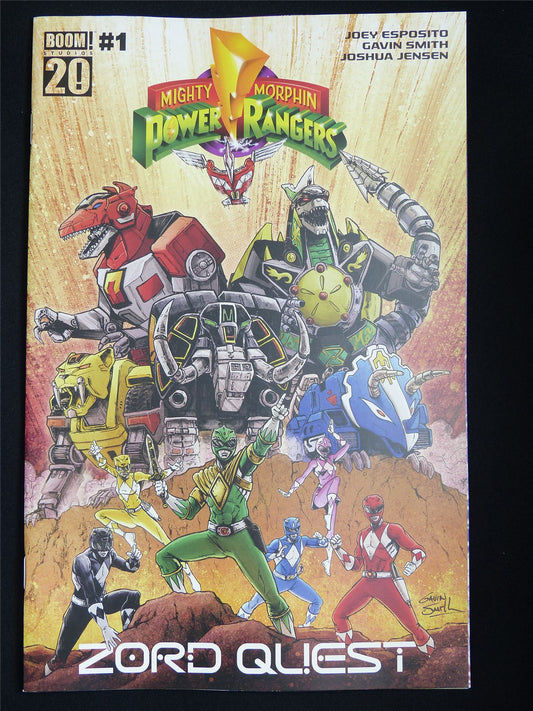 Mighty Morphin POWER Rangers: Zord Quest #1 - Jan 2026 Boom! Comic #ZY