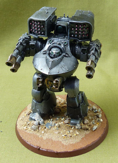 Deredeo Dreadnought: Anvilus Configuration painted - Iron Hands - Warhammer Horus Heresy #9H5