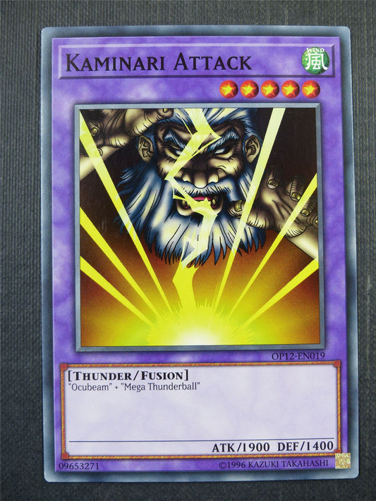 Kaminari Attack OP12 - Yugioh Card #3OM