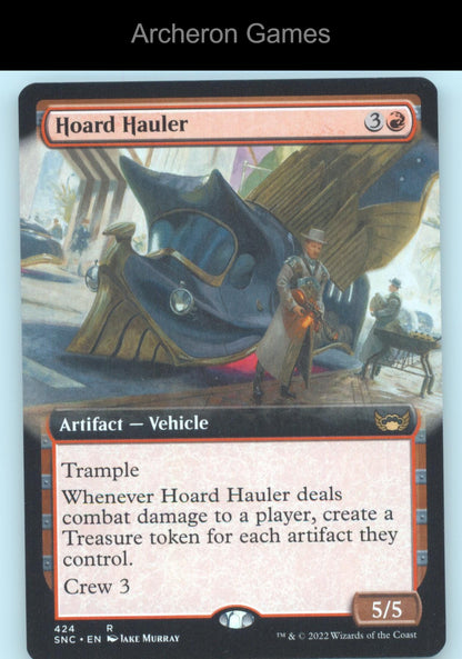 Hoard Hauler (Extended Art) 424 R MTG Card Streets of New Capenna