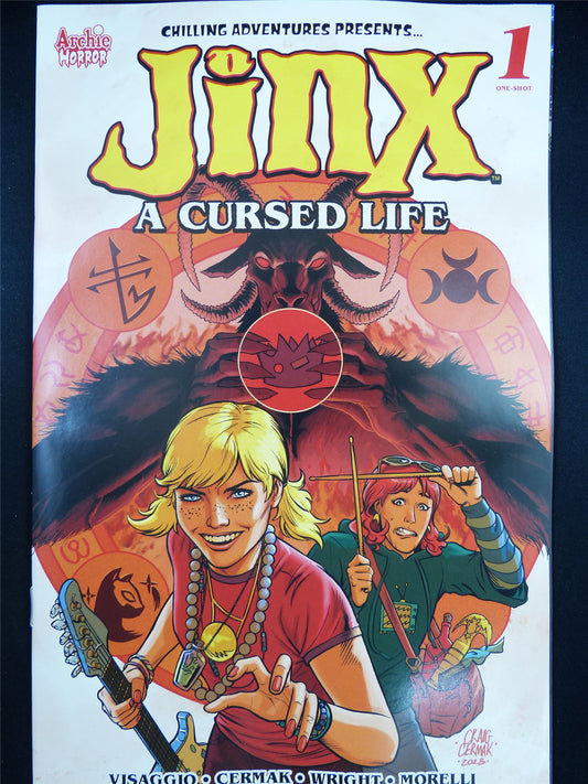 JINX: A Cursed Life #1 - May 2023 Archie Horror Comic #OB