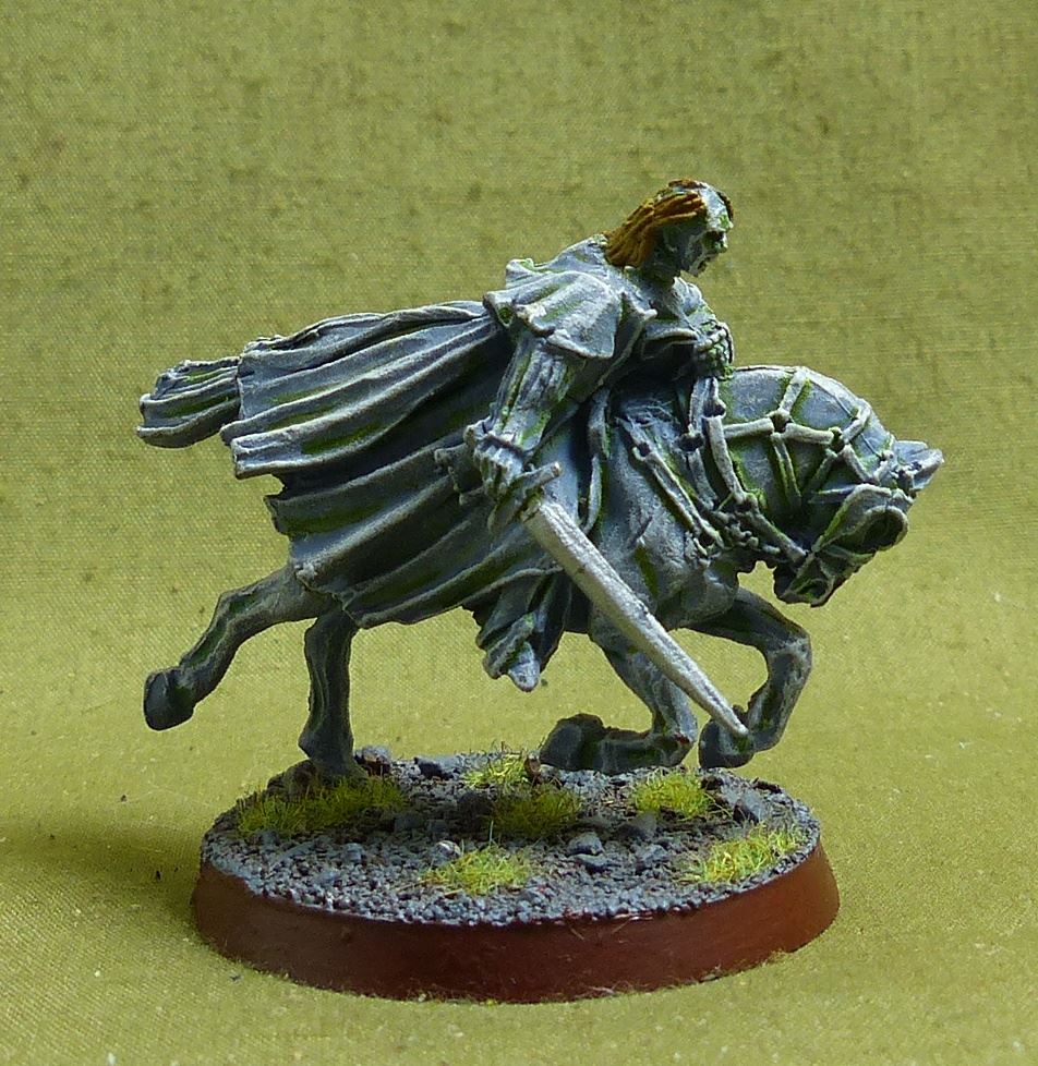Classic Metal Rider of the Dead painted OOP - Warhammer Middle-Earth #2ED