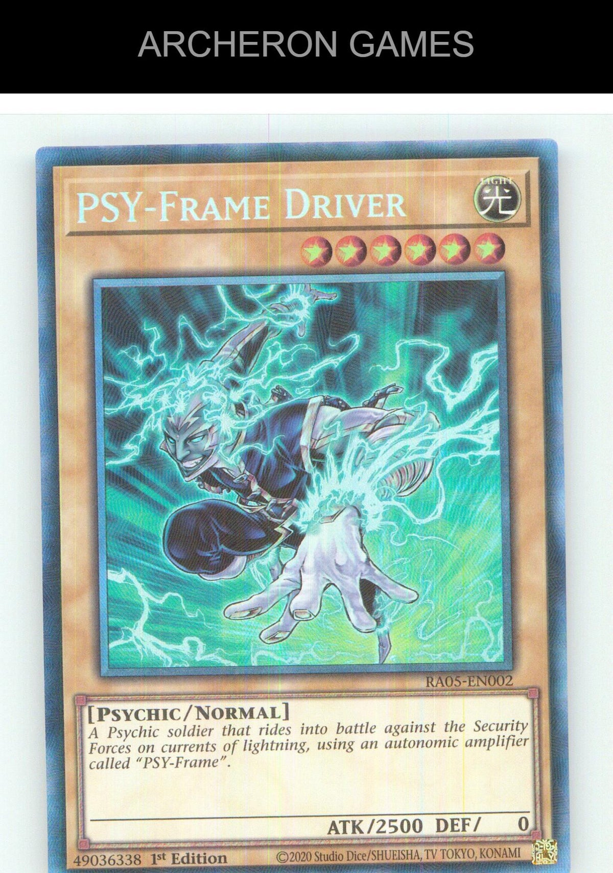 PSY-Frame Driver (Collector's Rare) Collector's Rare YUGIOH Card 1st Edition