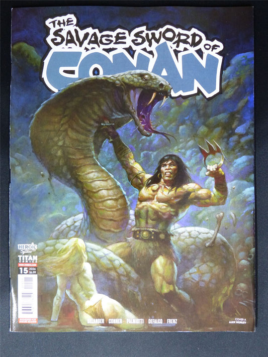 The Savage Sword of Conan #15 Cvr A - Jul 2026 Titan Comic Magazine #2JN