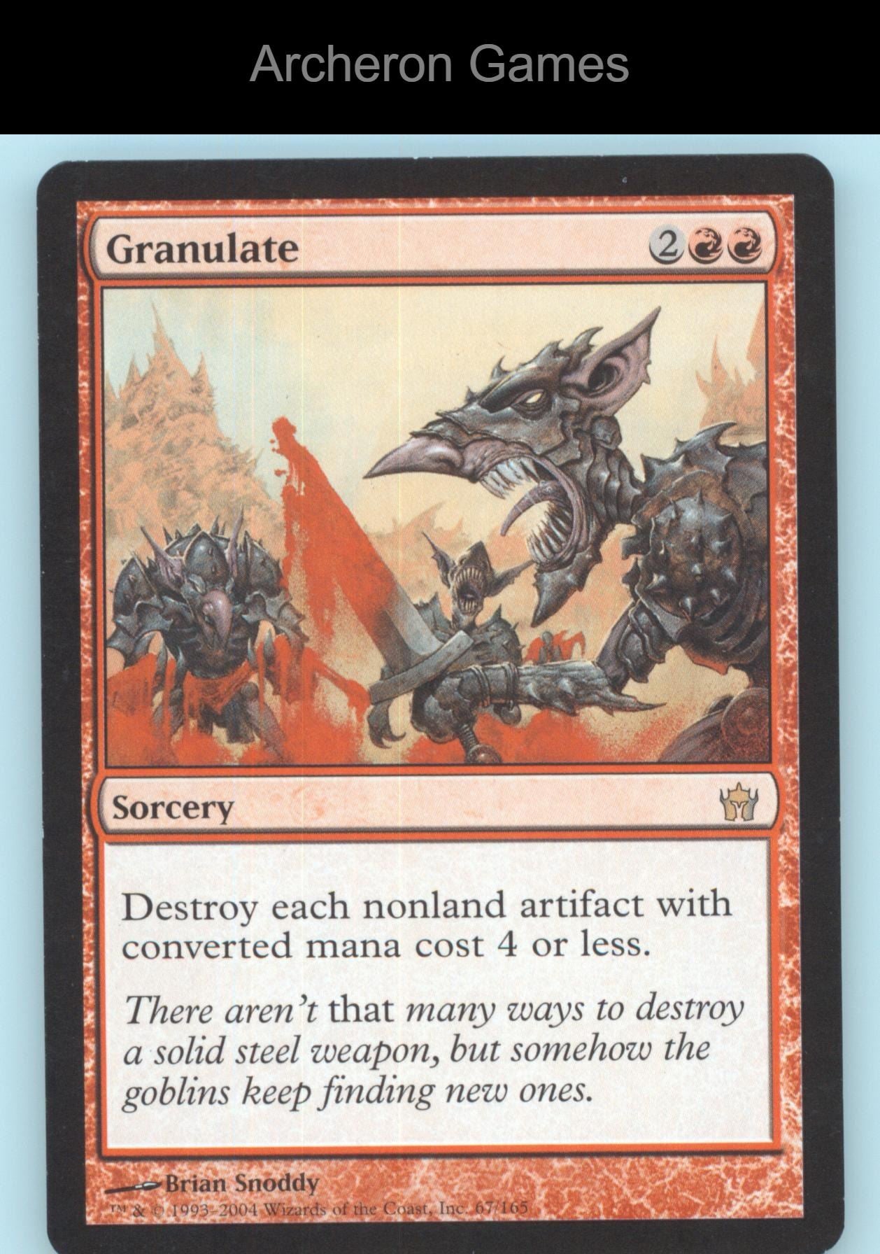 Granulate 67 R MTG Card Fifth Dawn