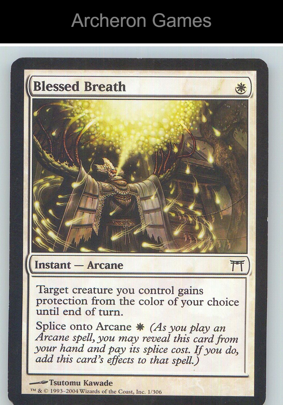 Blessed Breath CHK 1 C MTG Card NM/EX+