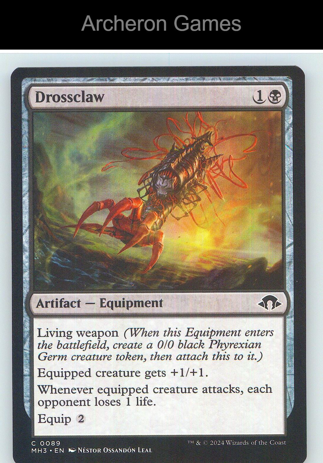Drossclaw MH3 89 C MTG Card NM/EX+