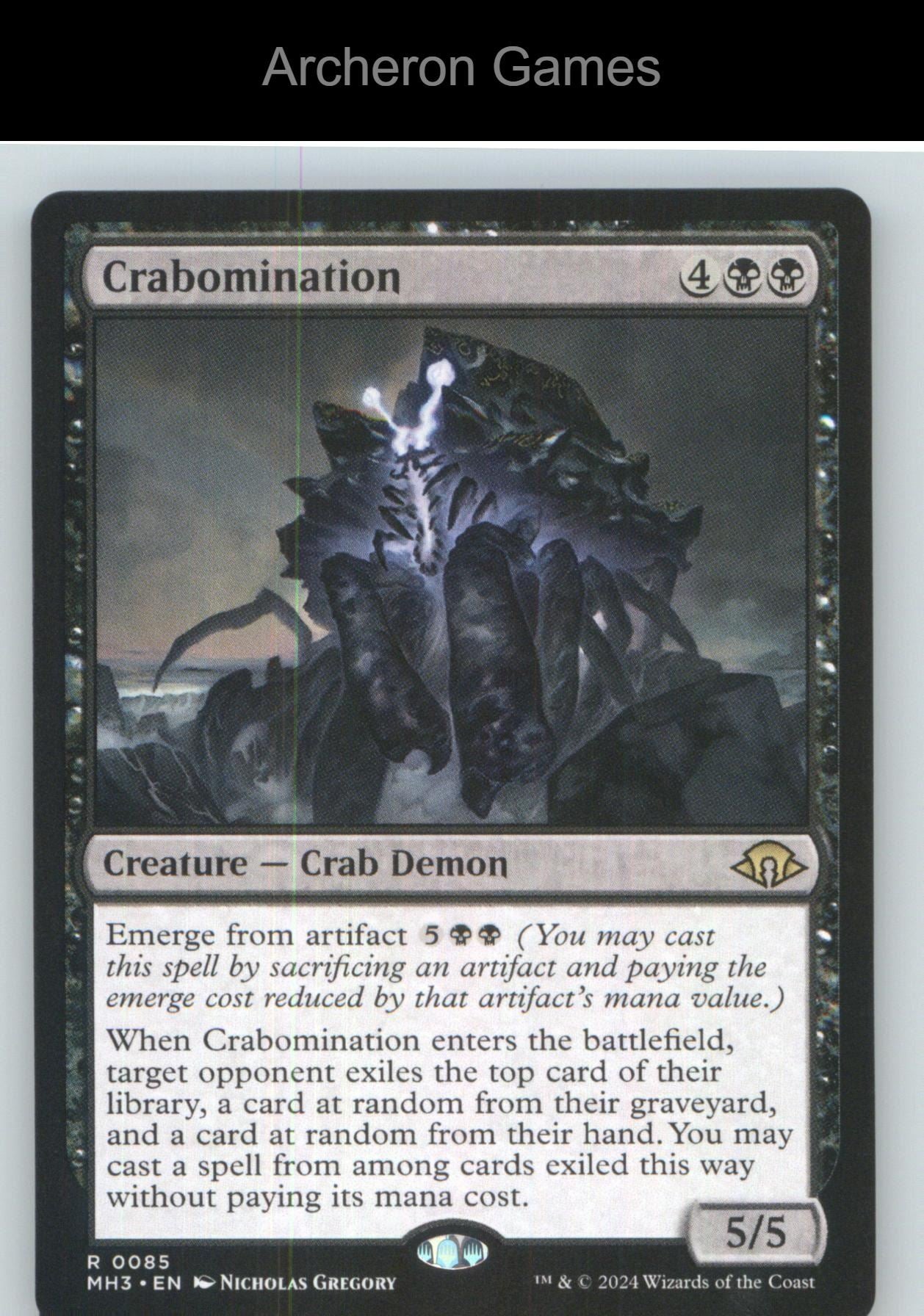 Crabomination MH3 85 R MTG Card NM/EX+