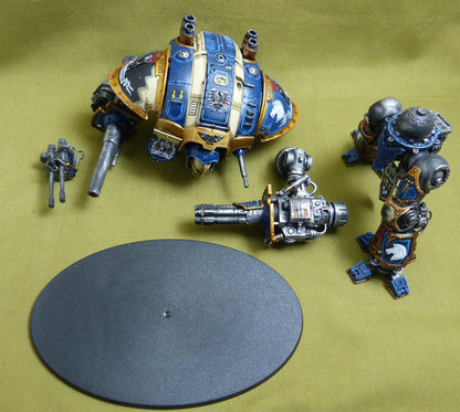 Imperial Knight with Forgeworld Shoulder Pads painted - Warhammer 40K #Z6