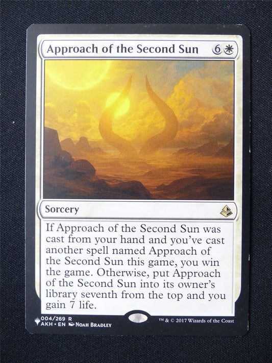 Approach of the Second Sun - AKH - Mtg Card #2V