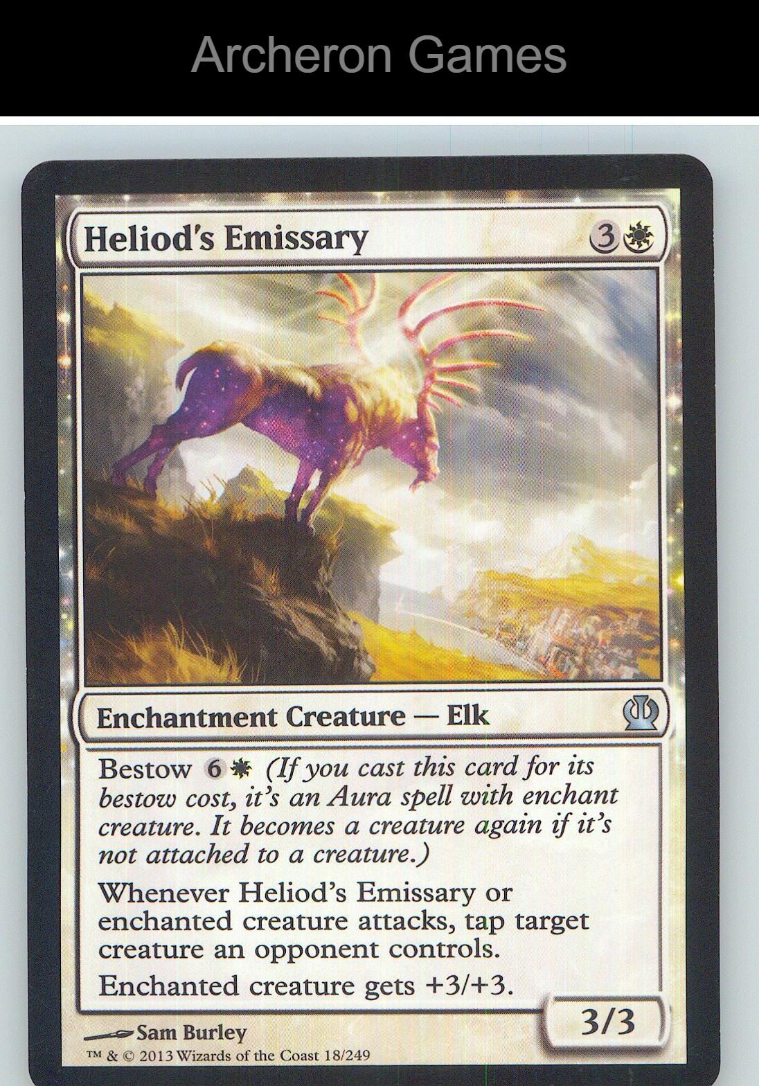 Heliod's Emissary THS 18 UC MTG Card NM/EX+