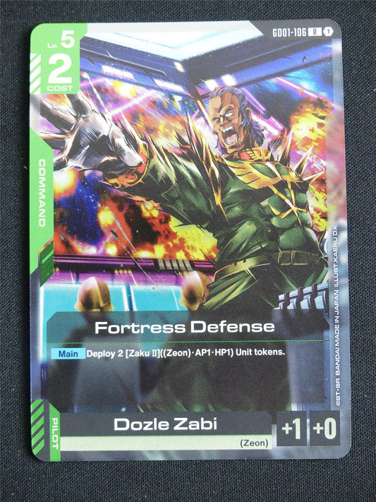 Fortress Defense GD01-106 R - Gundam Card #5F4