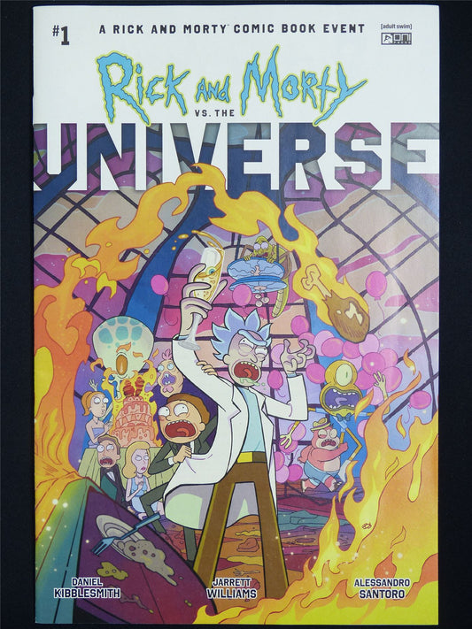 RICK and Morty vs the Universe #1 - Oni Press Comic #3AS