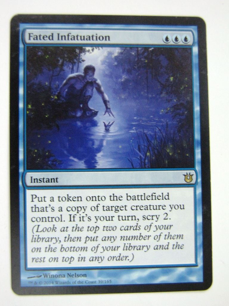 MTG Magic Played Cards: FATED INFATUATION # 7C76