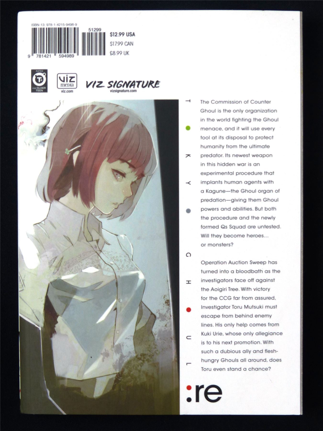 Tokyo Ghoul: re Volume 3 - Viz Media Manga #388
