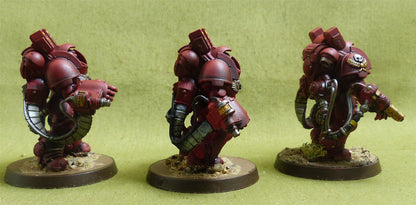 Aggressor Squad painted - Blood Angels - Warhammer 40K #4X7