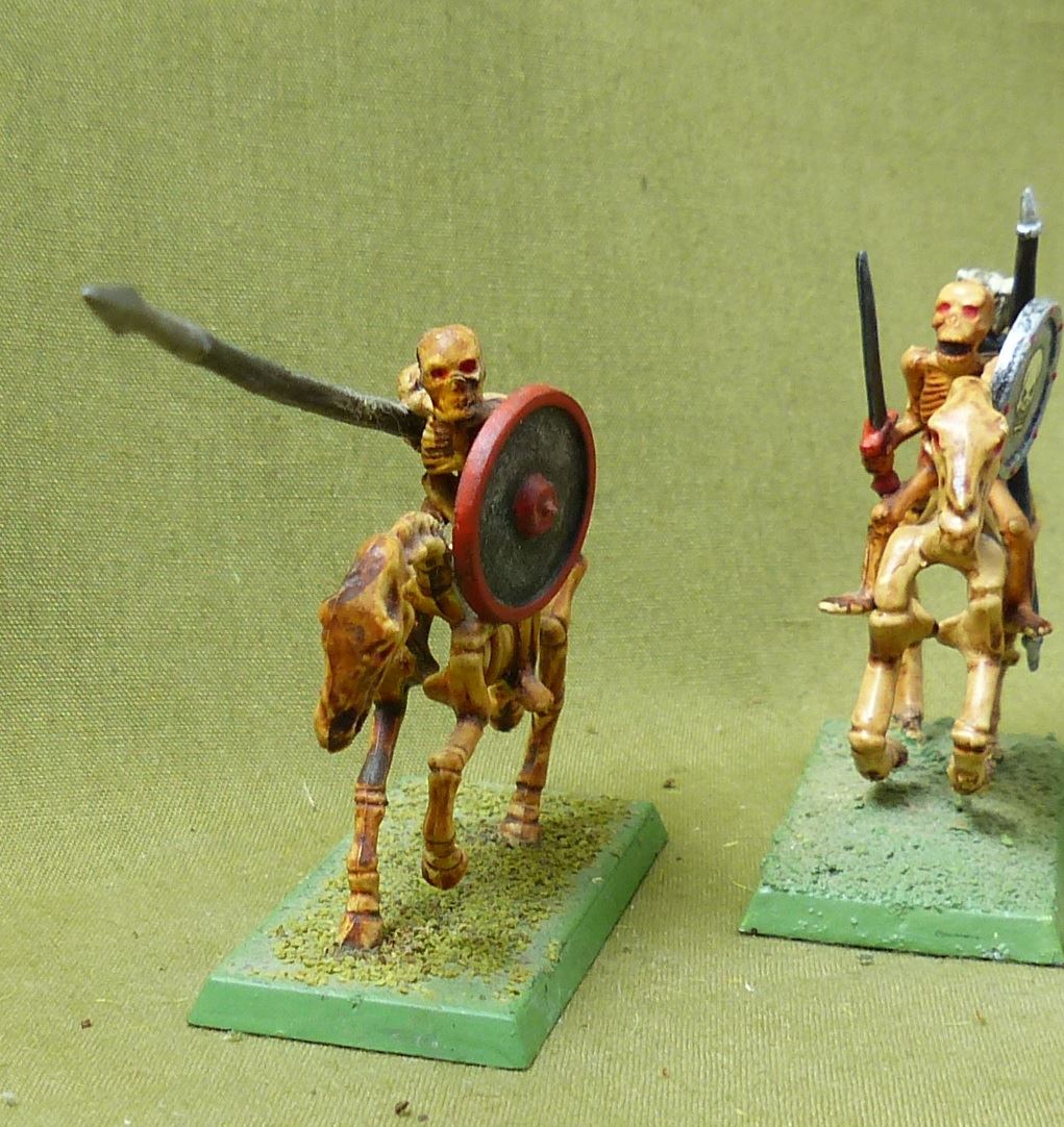 Classic Skeleton Cavalry painted - Undead - Warhamer Fantasy #4W4