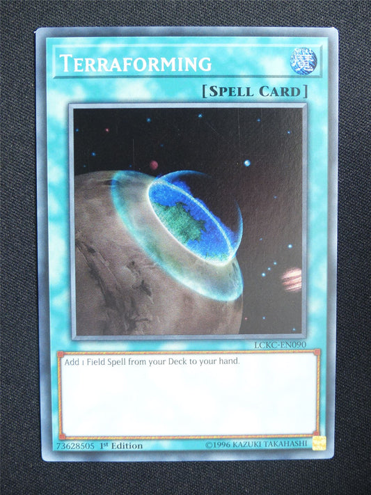 Terraforming LCKC Secret Rare - 1st ed Yugioh Card #18S