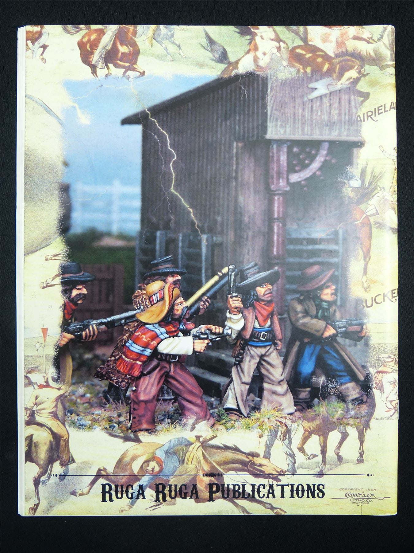 The Law of the Gun: Skirmish Rules for the Old West - Miniatures Rulebook Softback #2VH