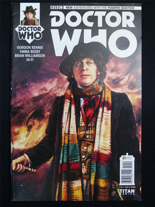 Adventures with the Fourth DOCTOR Who #1 - Titan Comic #3AH