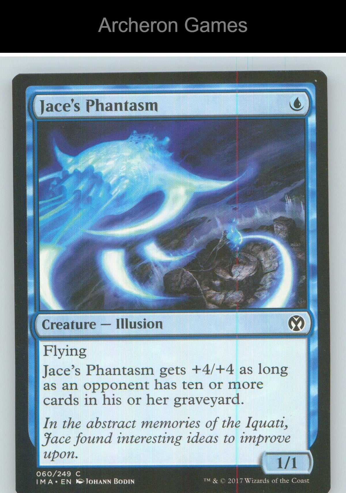Jace's Phantasm IMA 60 C MTG Card NM/EX+