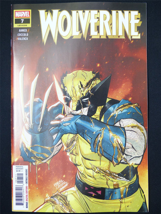 WOLVERINE #7 - B&B May 2025 Marvel Comic #OM