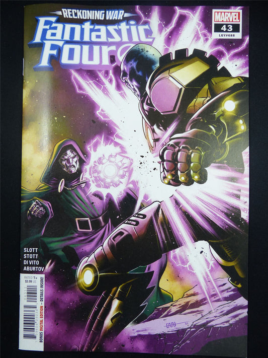 FANTASTIC Four #43 - Marvel Comic #42F