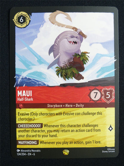 Maui Half-Shark 124/204 - Lorcana Card #131