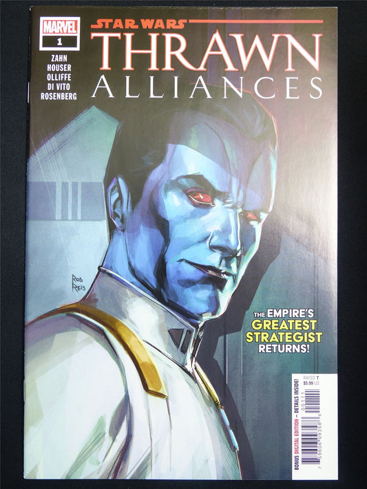 STAR Wars: Thrawn Alliances #1 - Marvel Comic #2EC