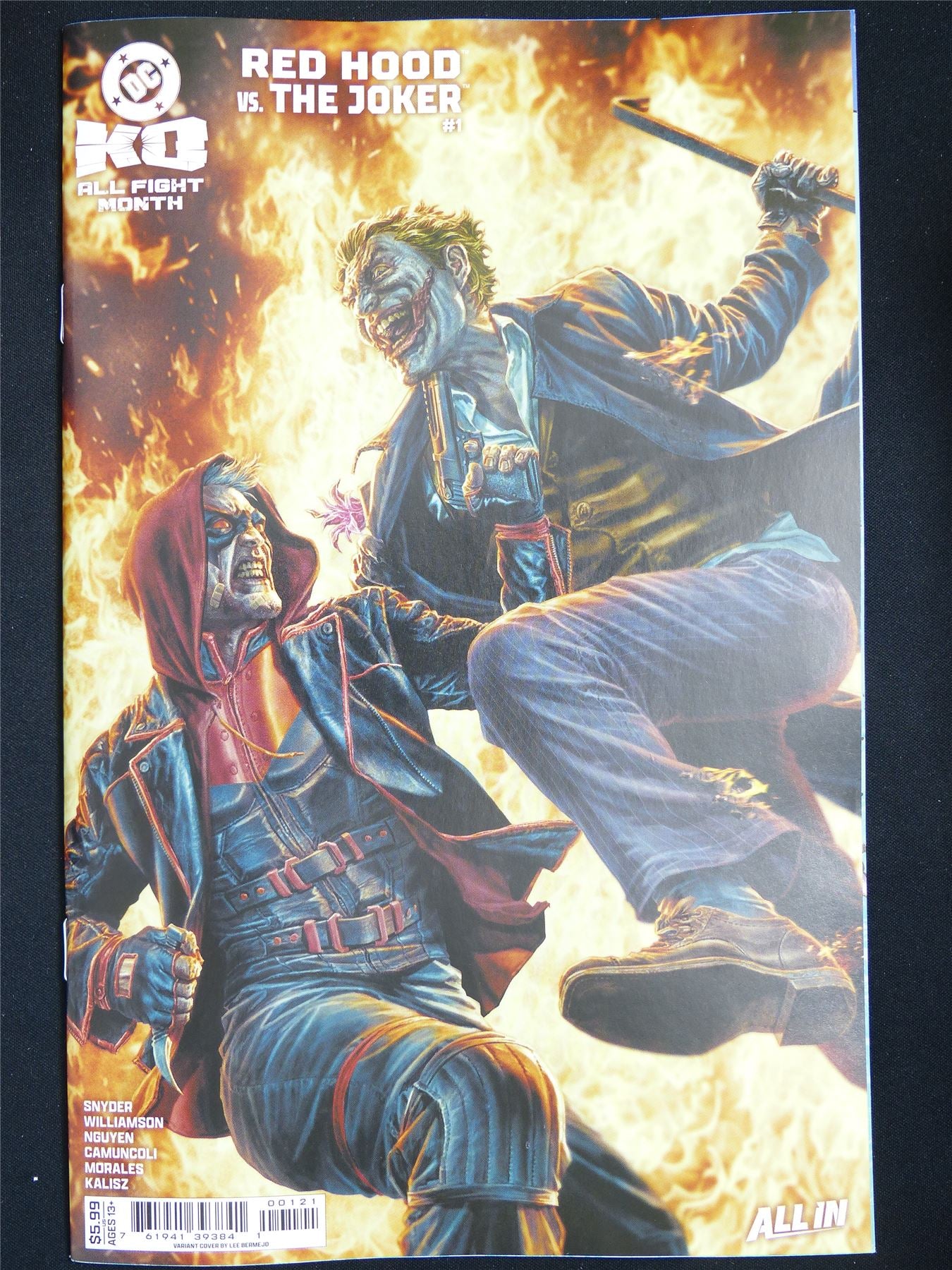 RED Hood vs The Joker #1 Variant - Feb 2026 DC Comic #Q9