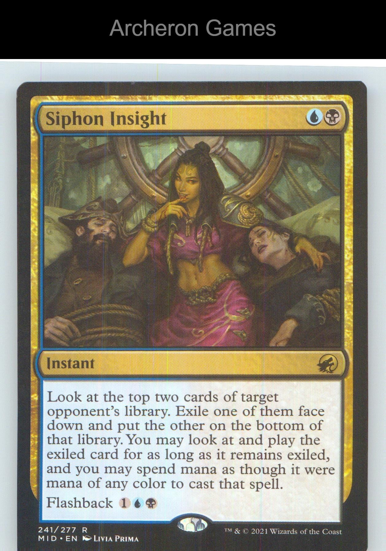 Siphon Insight MID 241 R MTG Card NM/EX+