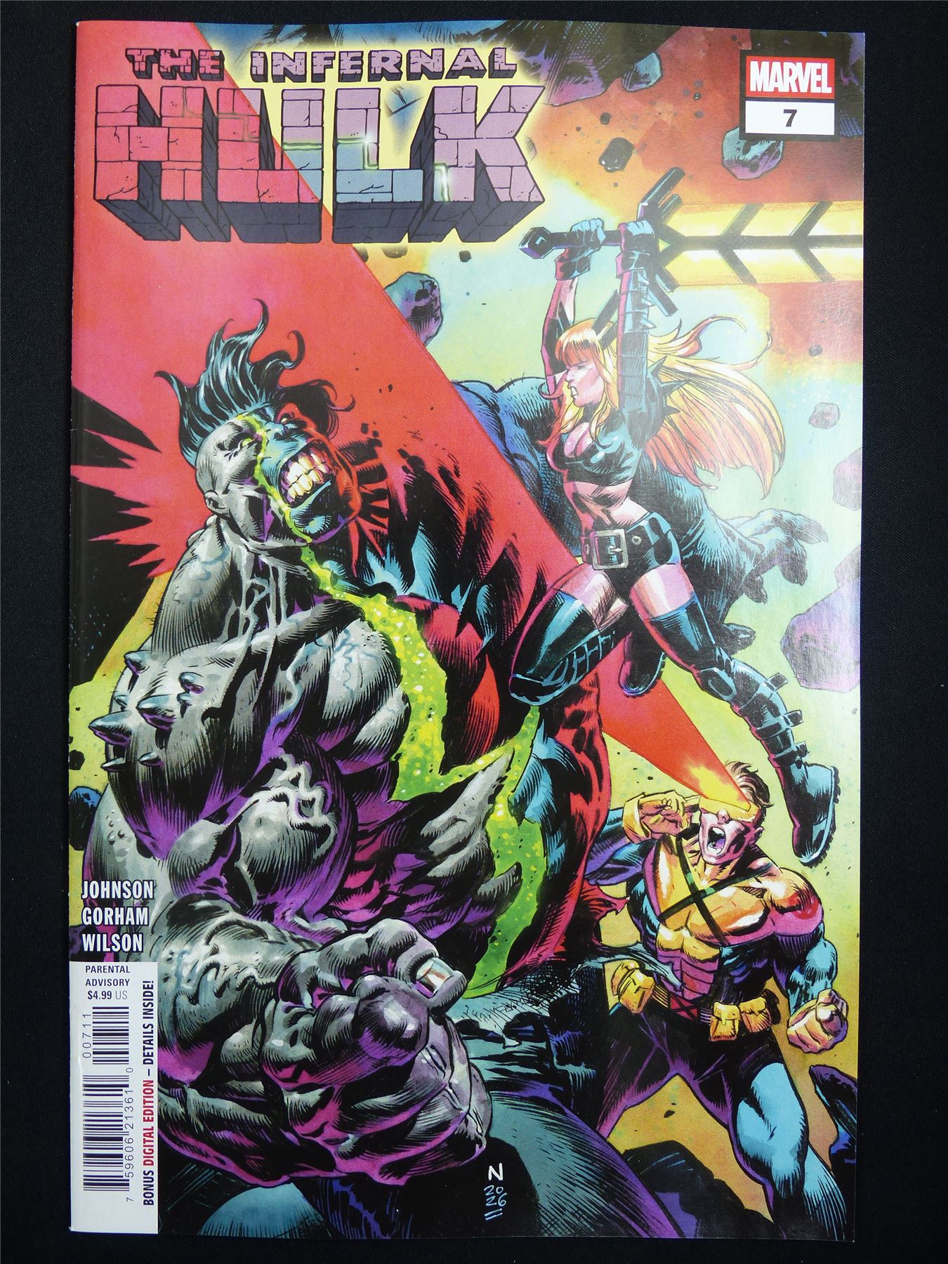 The Infernal HULK #7 Cvr A - Jul 2026 Marvel Comic #OK
