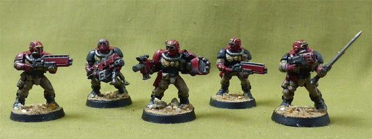 Scouts painted - Space Marines - Warhammer 40K #2Y2