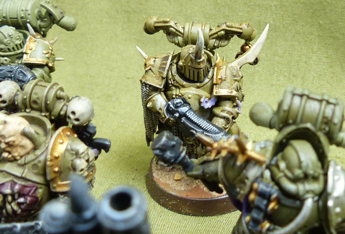 Plague Marines set of 10 painted - Death Guard - Warhammer 40K #FE