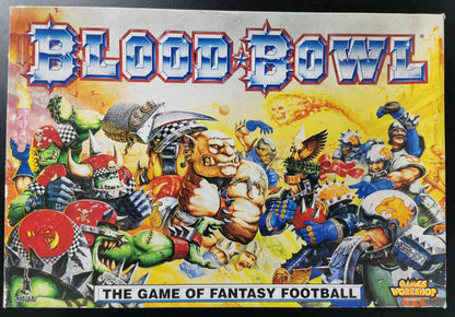 Blood Bowl 1st Edition Box Tokens Rulebook & Board