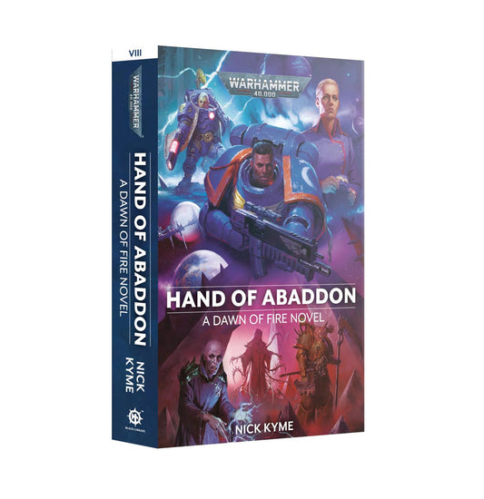 Hand of Abaddon - Nick Kyme - Warhammer 40k - Black Library - Paperback - Available from 21/09/24