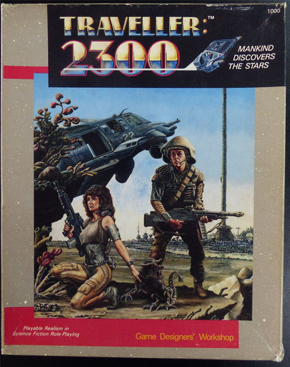 Traveller: 2300 Mankind Discovers the Stars OOP - Game Designers' Workshop #222
