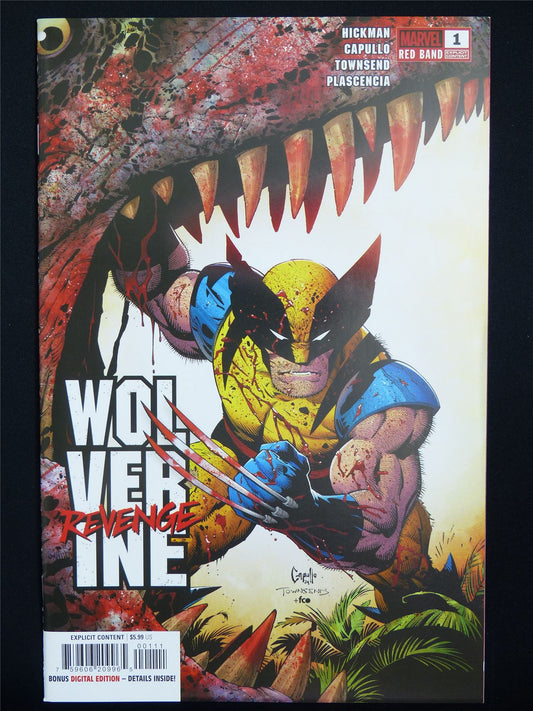 WOLVERINE: Revenge #1 Red Band - Marvel Comic #2UC